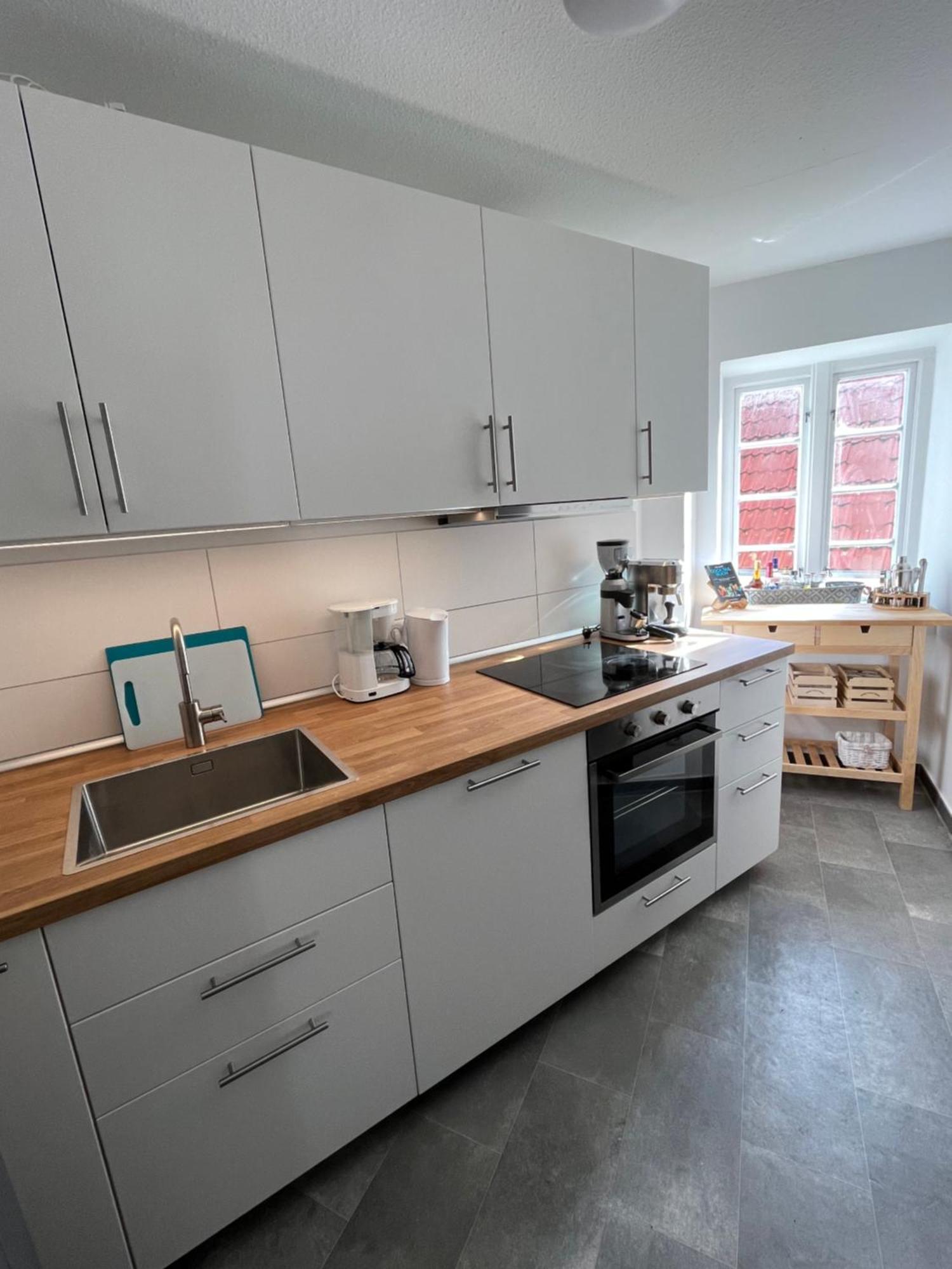 Lykkefund - Ferienwohnung in Hafennähe Glückstadt Exterior foto